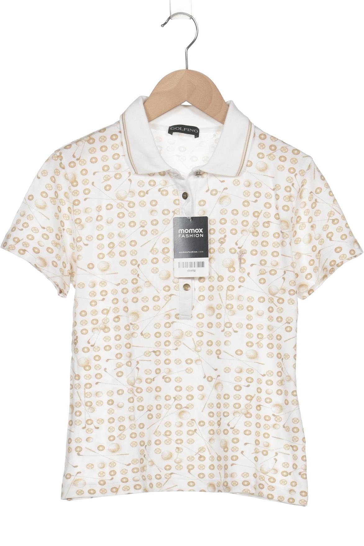 

Golfino Damen Poloshirt, weiß, Gr. 36