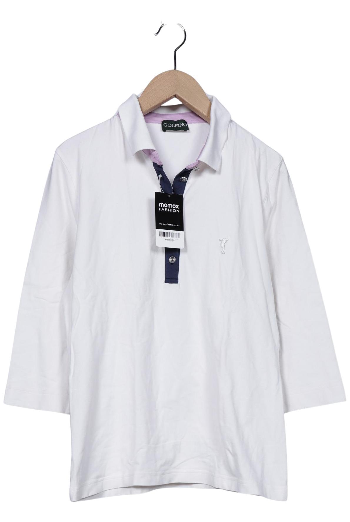 

Golfino Damen Poloshirt, weiß, Gr. 40
