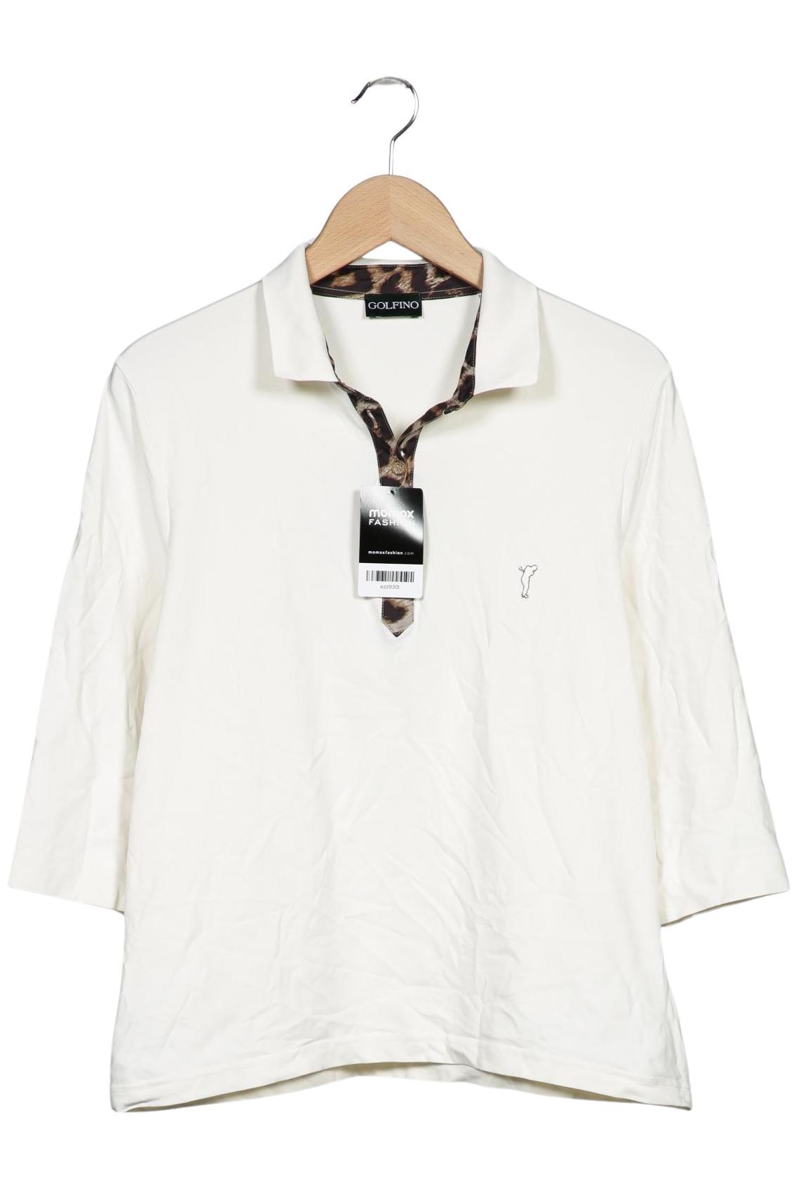 

Golfino Damen Poloshirt, weiß, Gr. 44