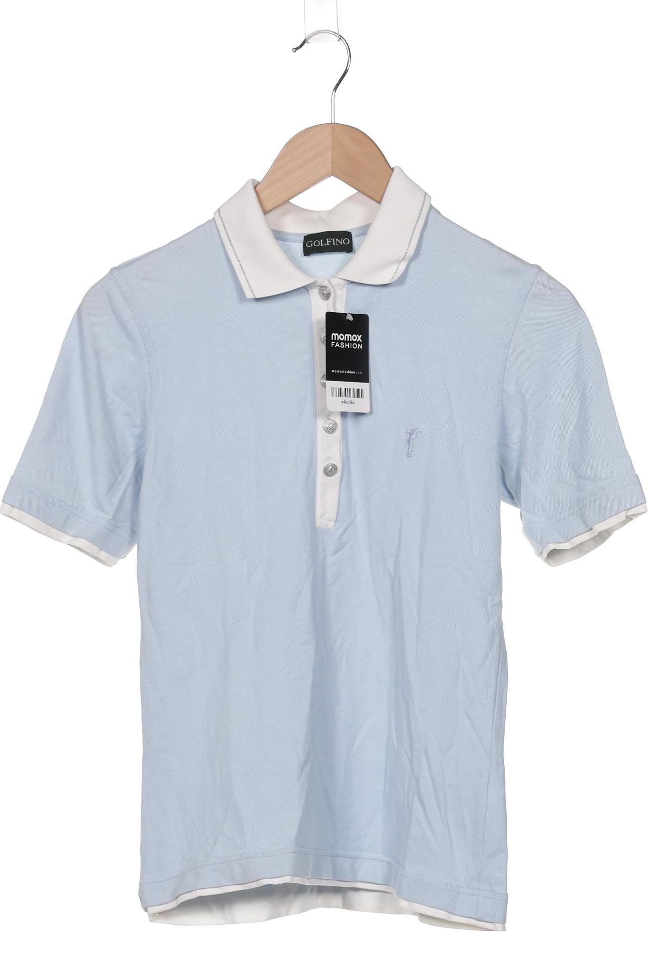 

Golfino Damen Poloshirt, hellblau, Gr. 36