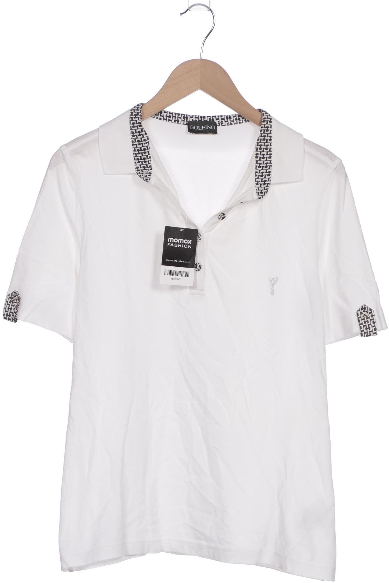 

Golfino Damen Poloshirt, weiß, Gr. 42