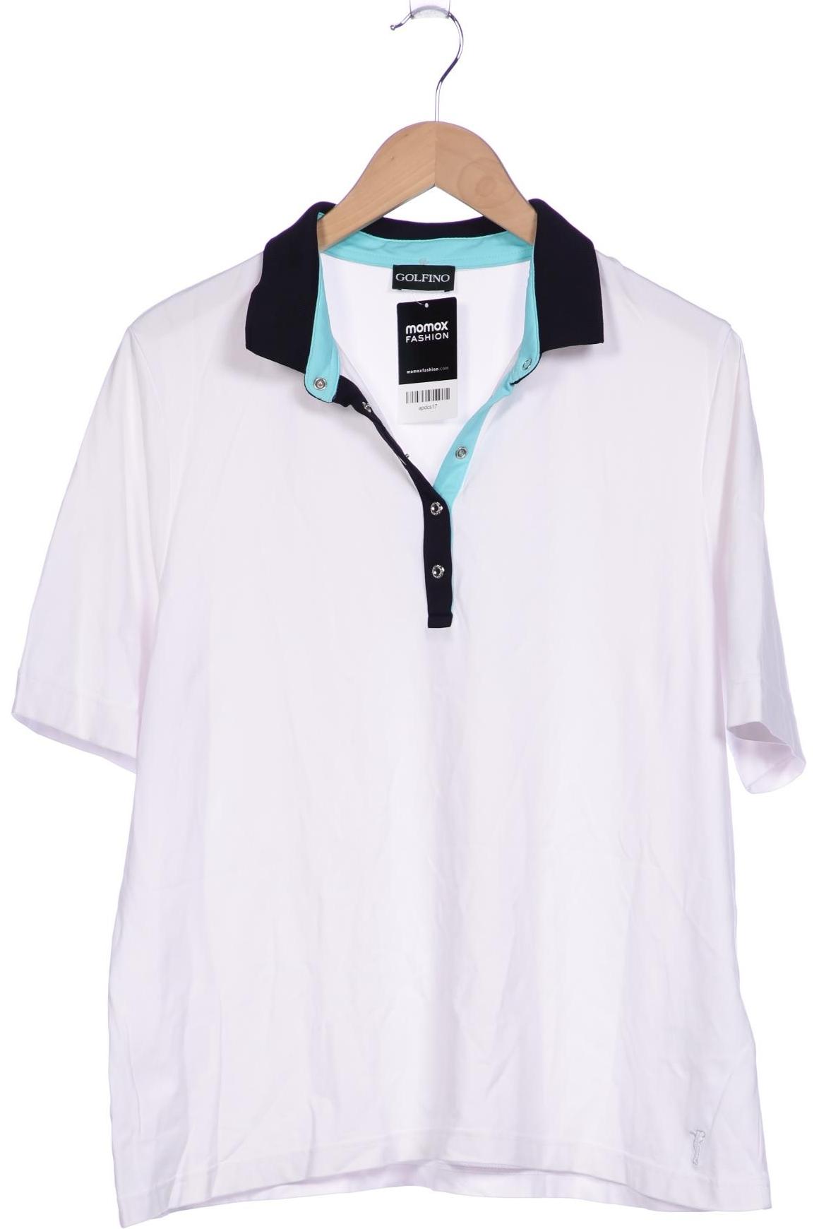 

Golfino Damen Poloshirt, weiß, Gr. 46