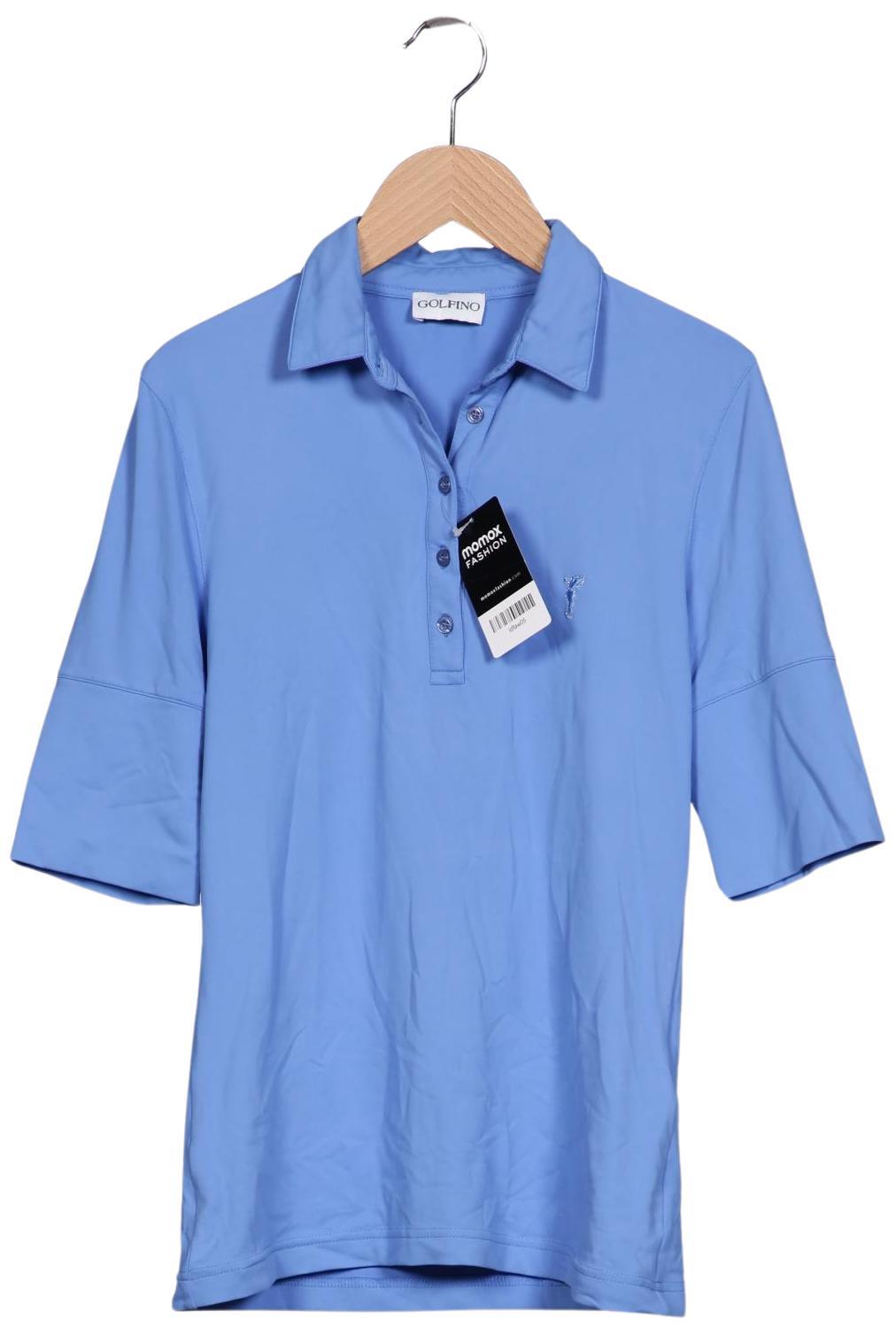 

Golfino Damen Poloshirt, hellblau, Gr. 34