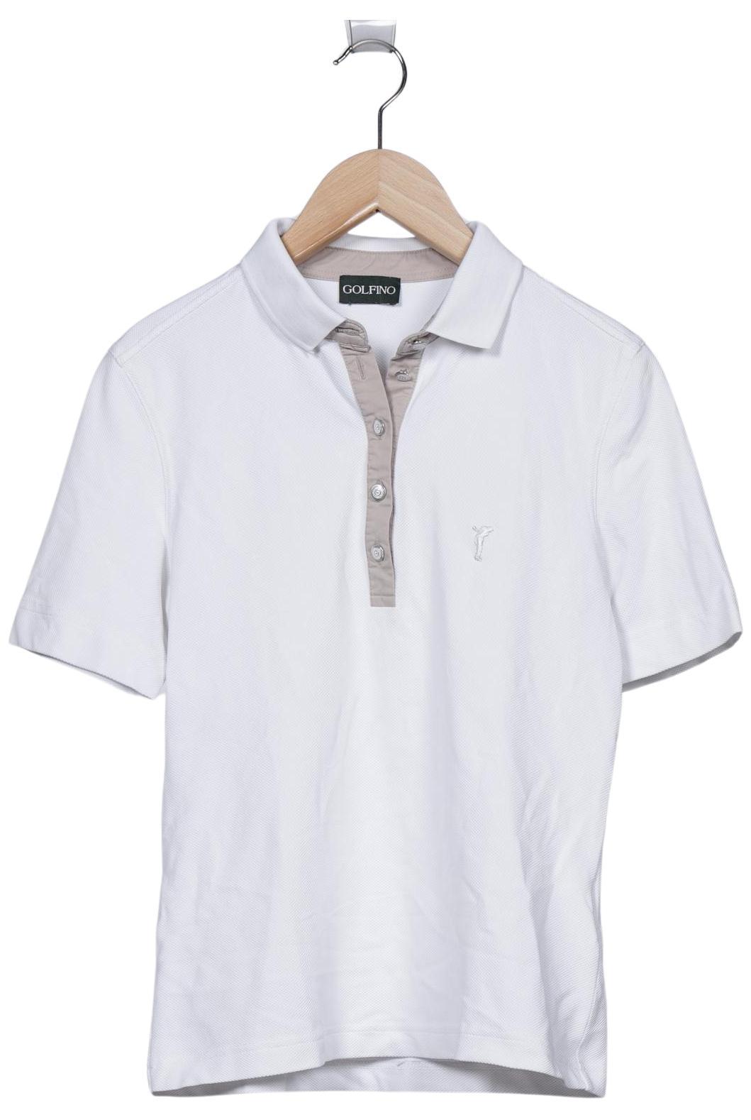 

Golfino Damen Poloshirt, weiß, Gr. 36