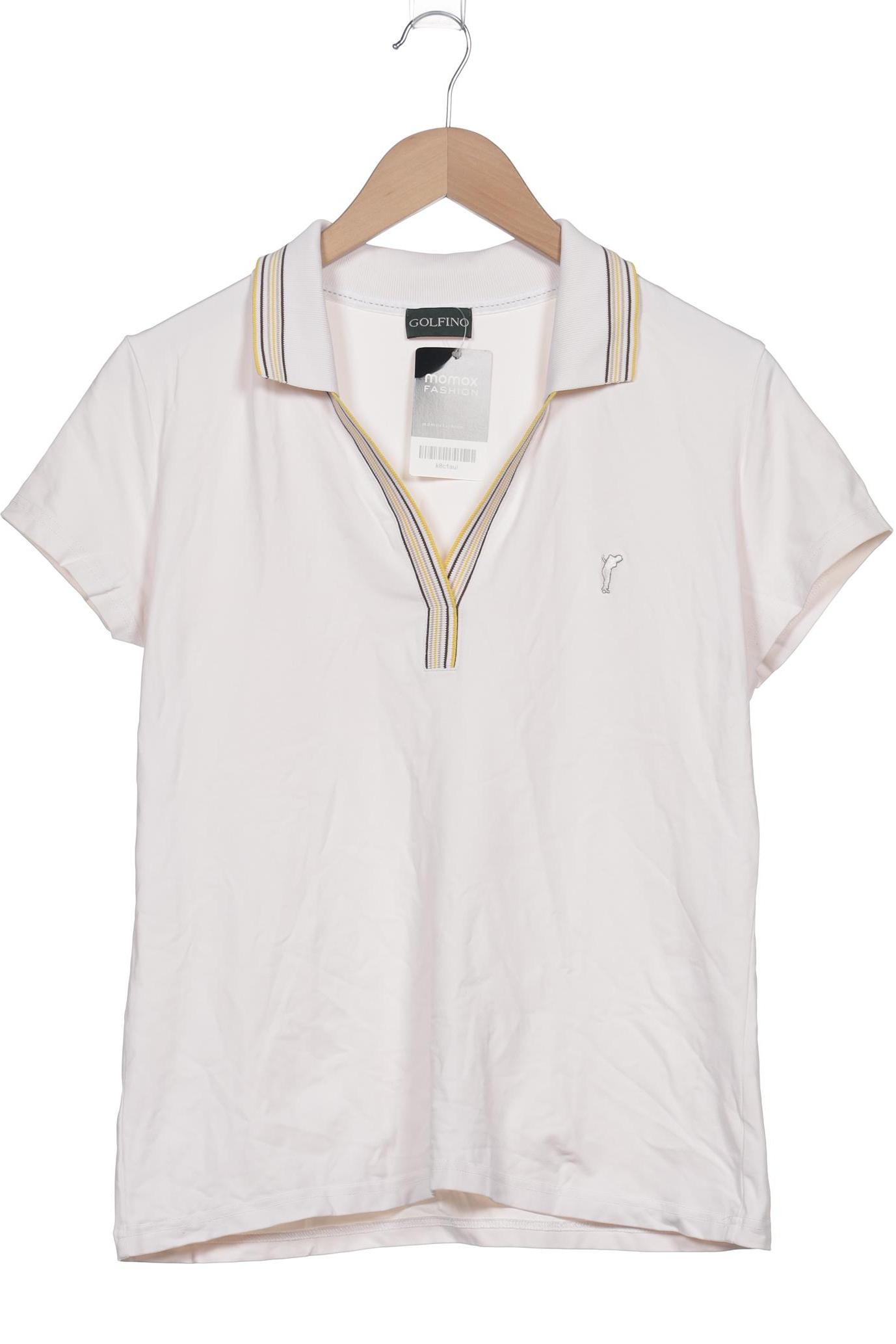 

Golfino Damen Poloshirt, weiß, Gr. 44