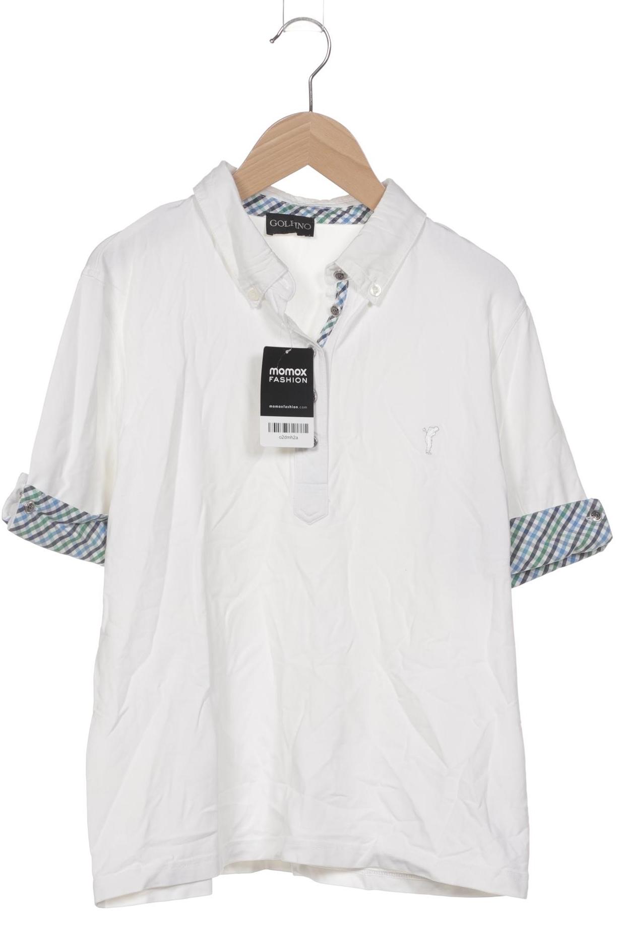

Golfino Damen Poloshirt, weiß, Gr. 44