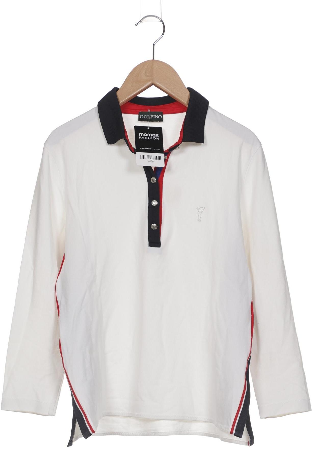 

Golfino Damen Poloshirt, weiß, Gr. 40