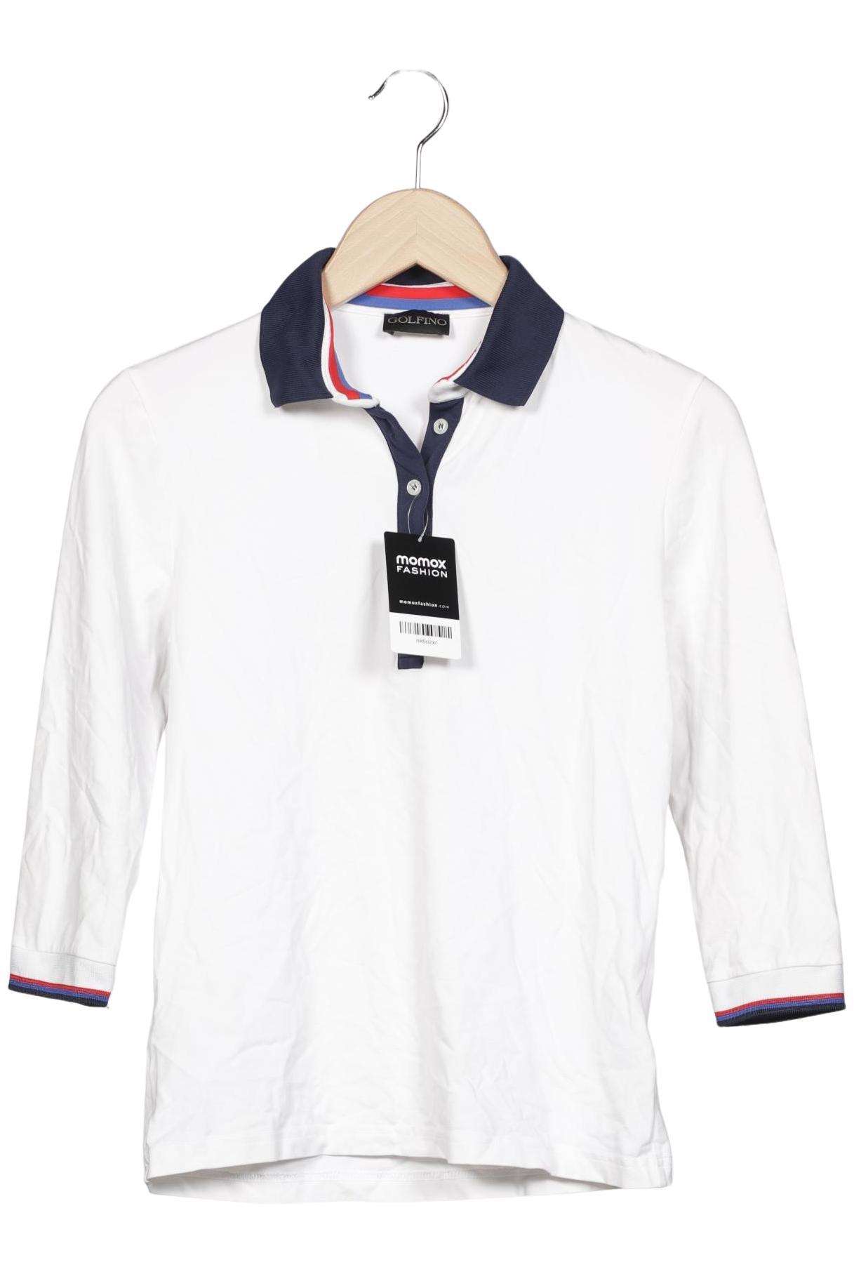 

Golfino Damen Poloshirt, weiß, Gr. 36