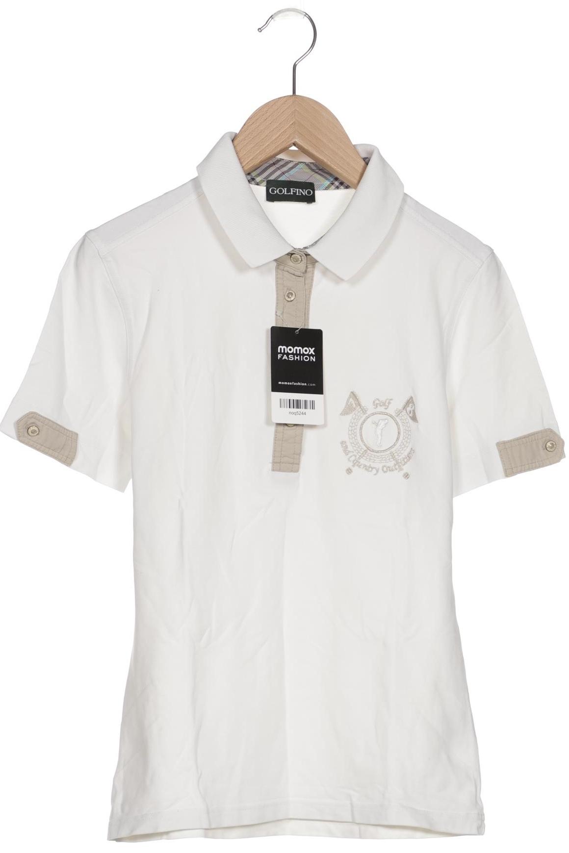 

Golfino Damen Poloshirt, weiß, Gr. 36