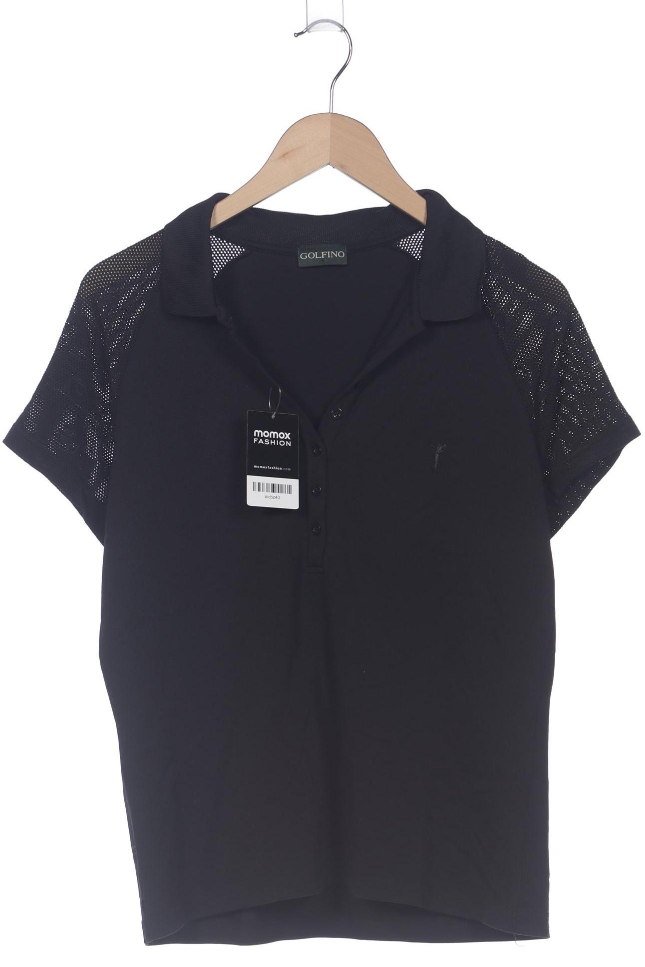 

Golfino Damen Poloshirt, schwarz, Gr. 44