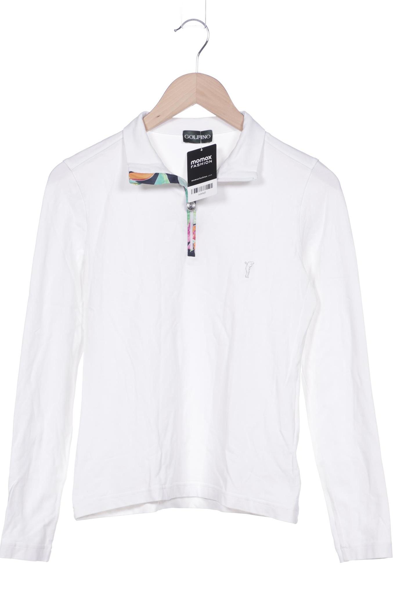 

Golfino Damen Poloshirt, weiß, Gr. 36