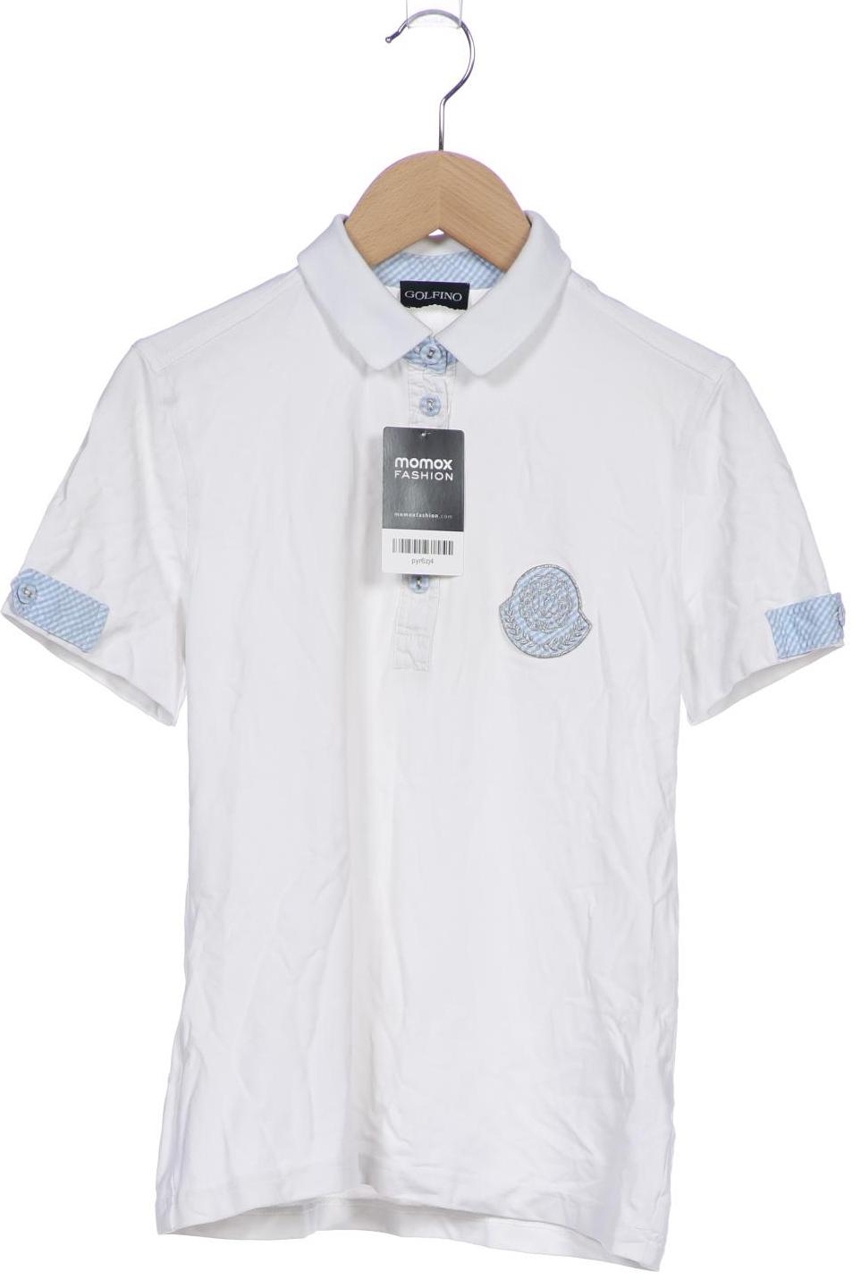

Golfino Damen Poloshirt, weiß, Gr. 36