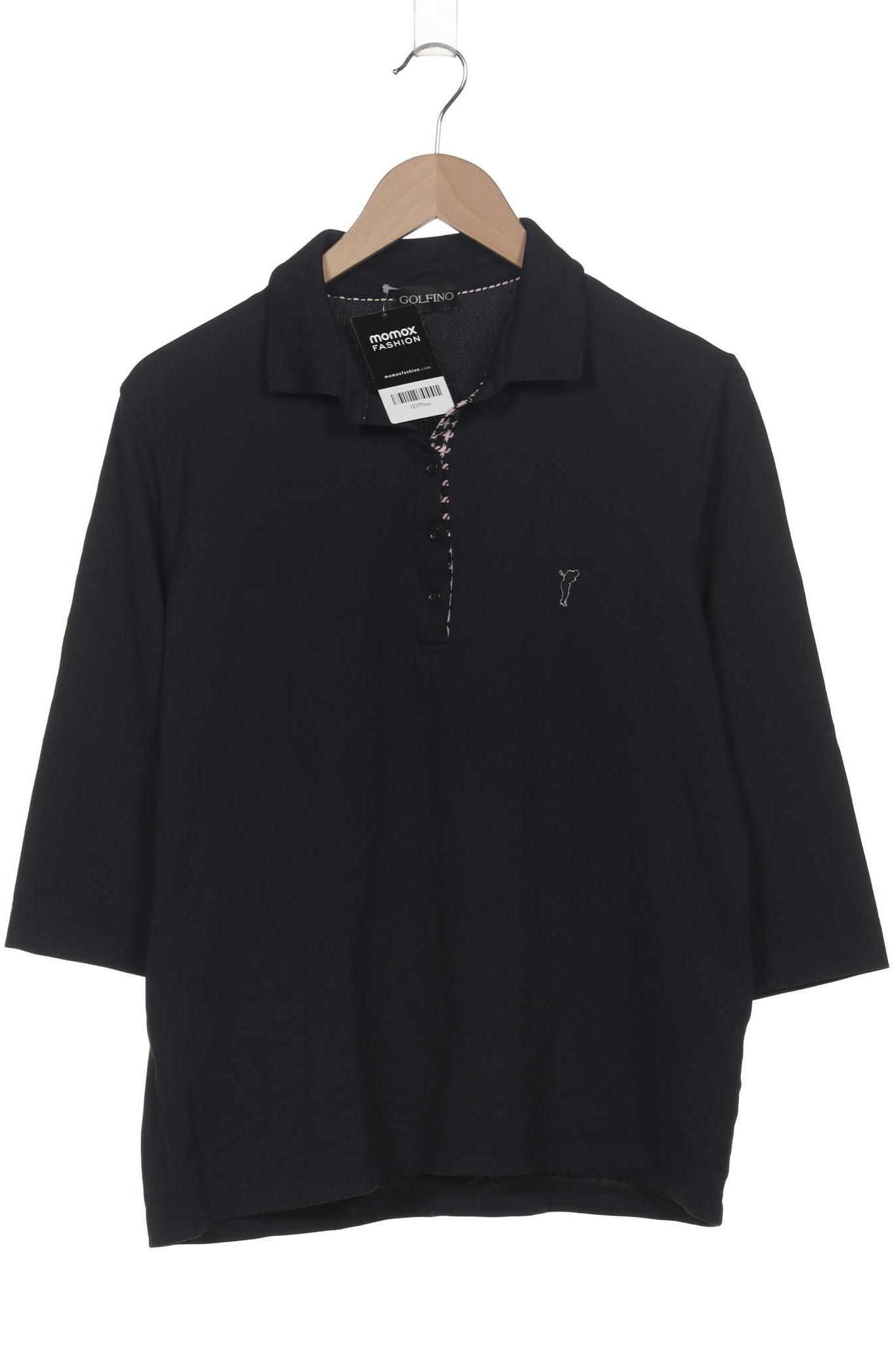 

Golfino Damen Poloshirt, schwarz, Gr. 46