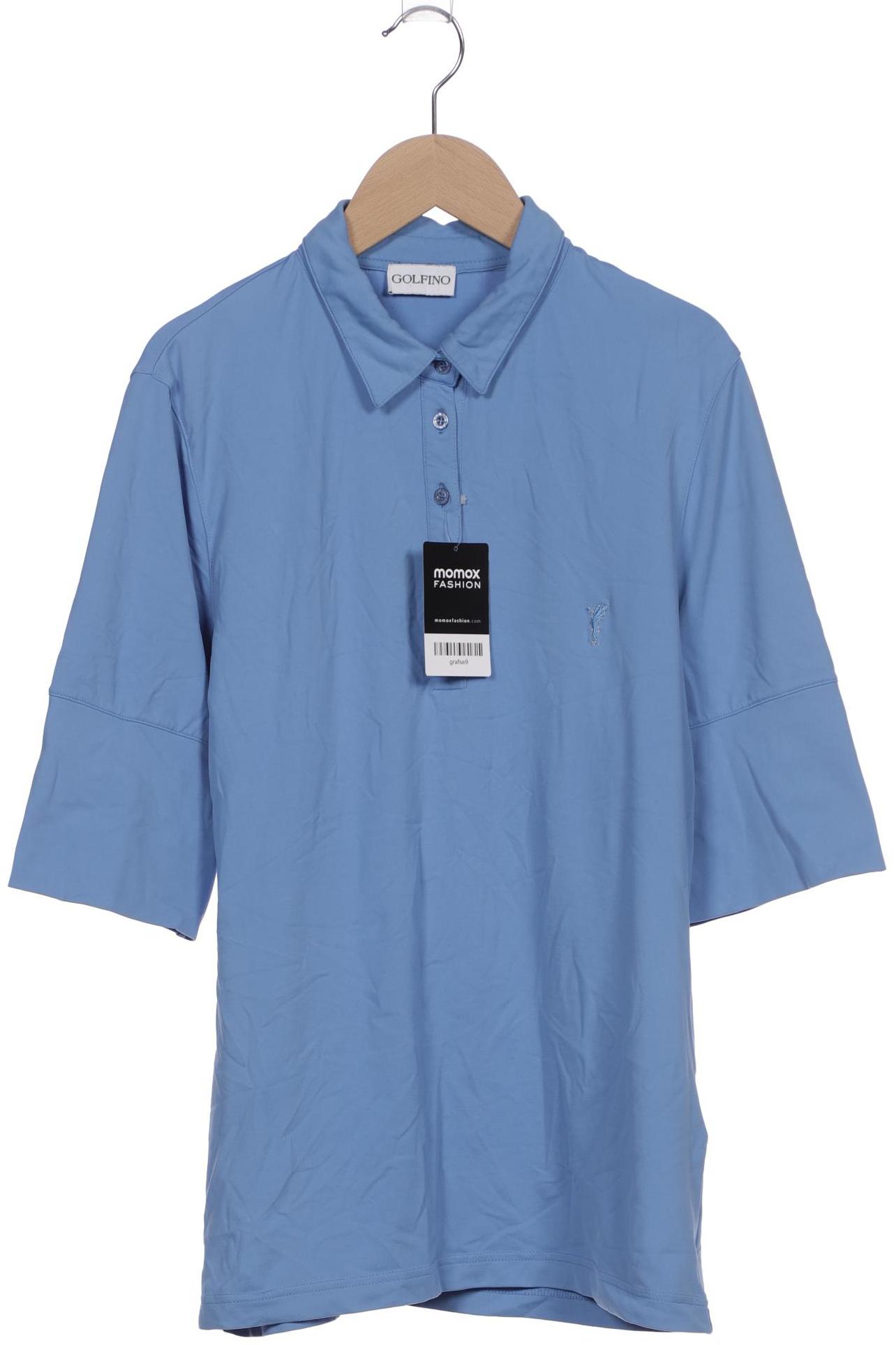 

Golfino Damen Poloshirt, blau, Gr. 42
