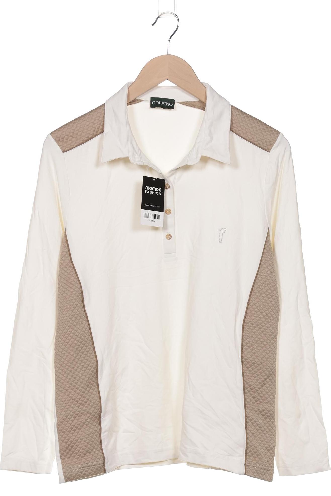 

Golfino Damen Poloshirt, weiß, Gr. 44