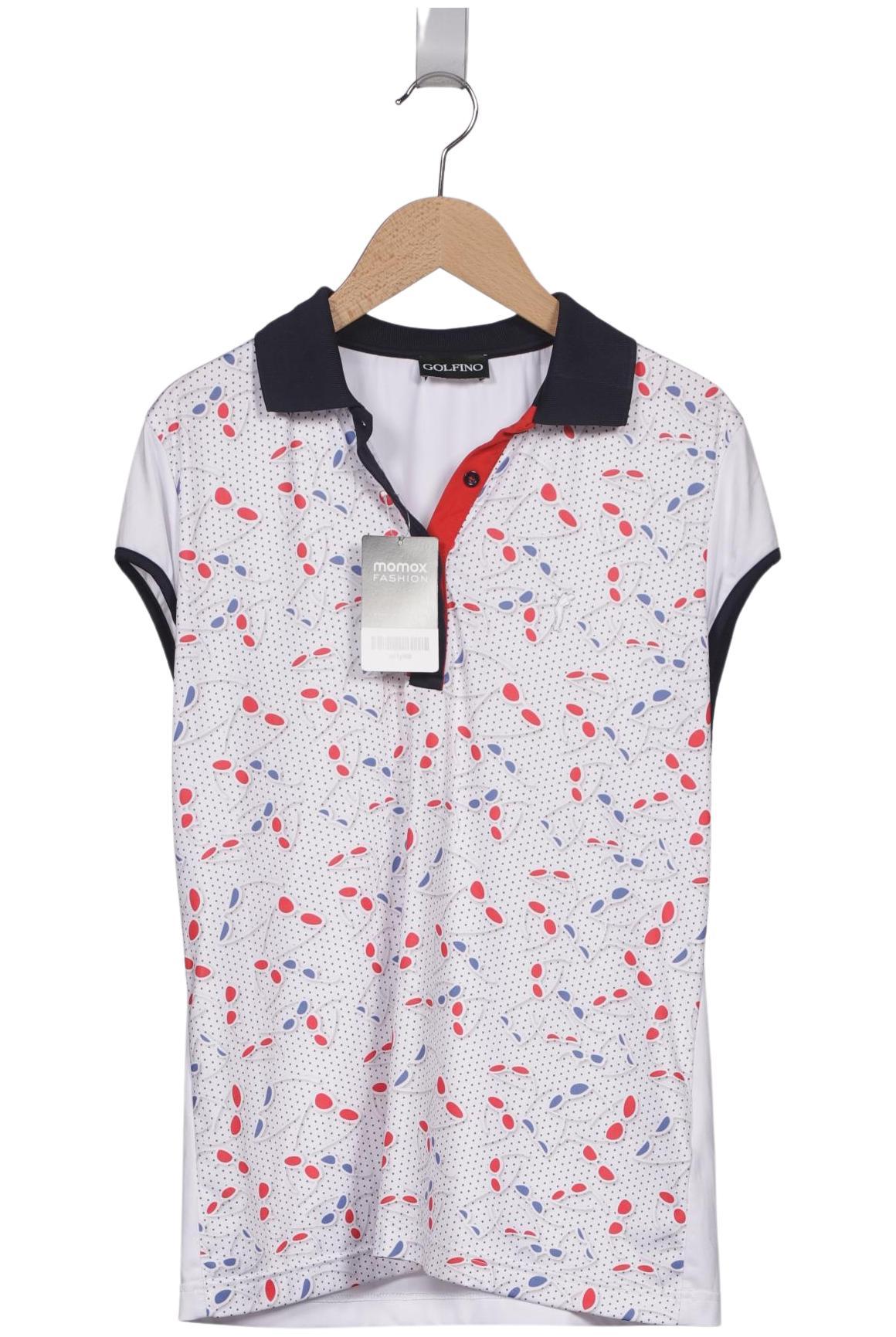 

Golfino Damen Poloshirt, weiß, Gr. 40