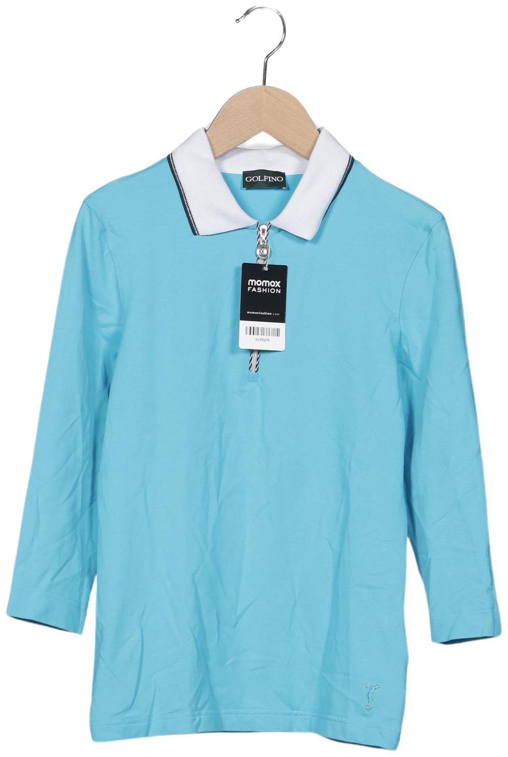 

Golfino Damen Poloshirt, blau, Gr. 36