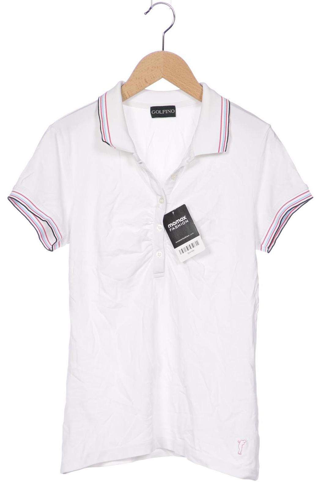 

Golfino Damen Poloshirt, weiß, Gr. 36