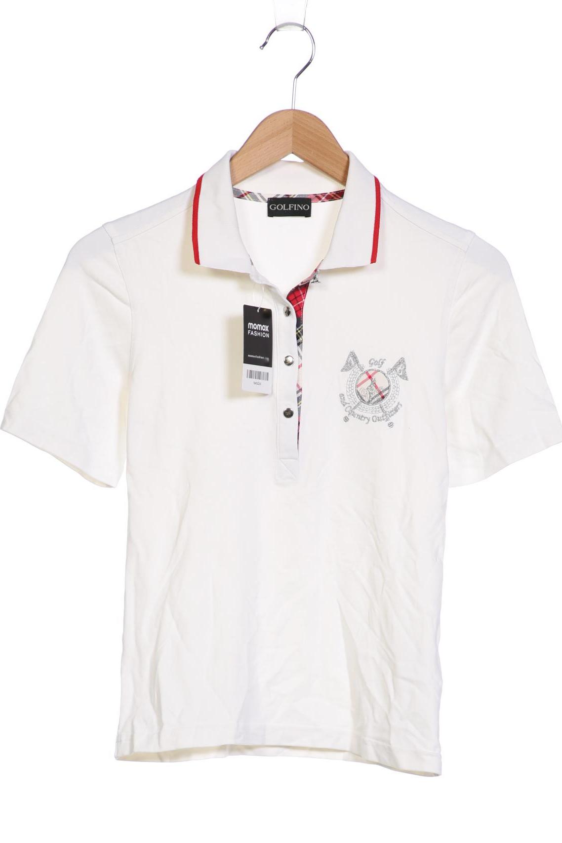

Golfino Damen Poloshirt, weiß, Gr. 34