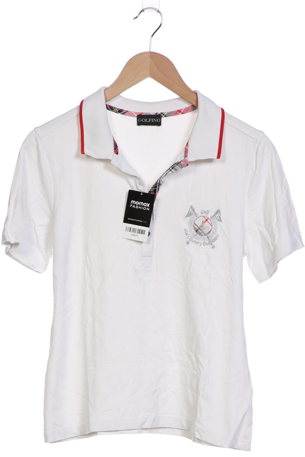 

Golfino Damen Poloshirt, weiß, Gr. 42