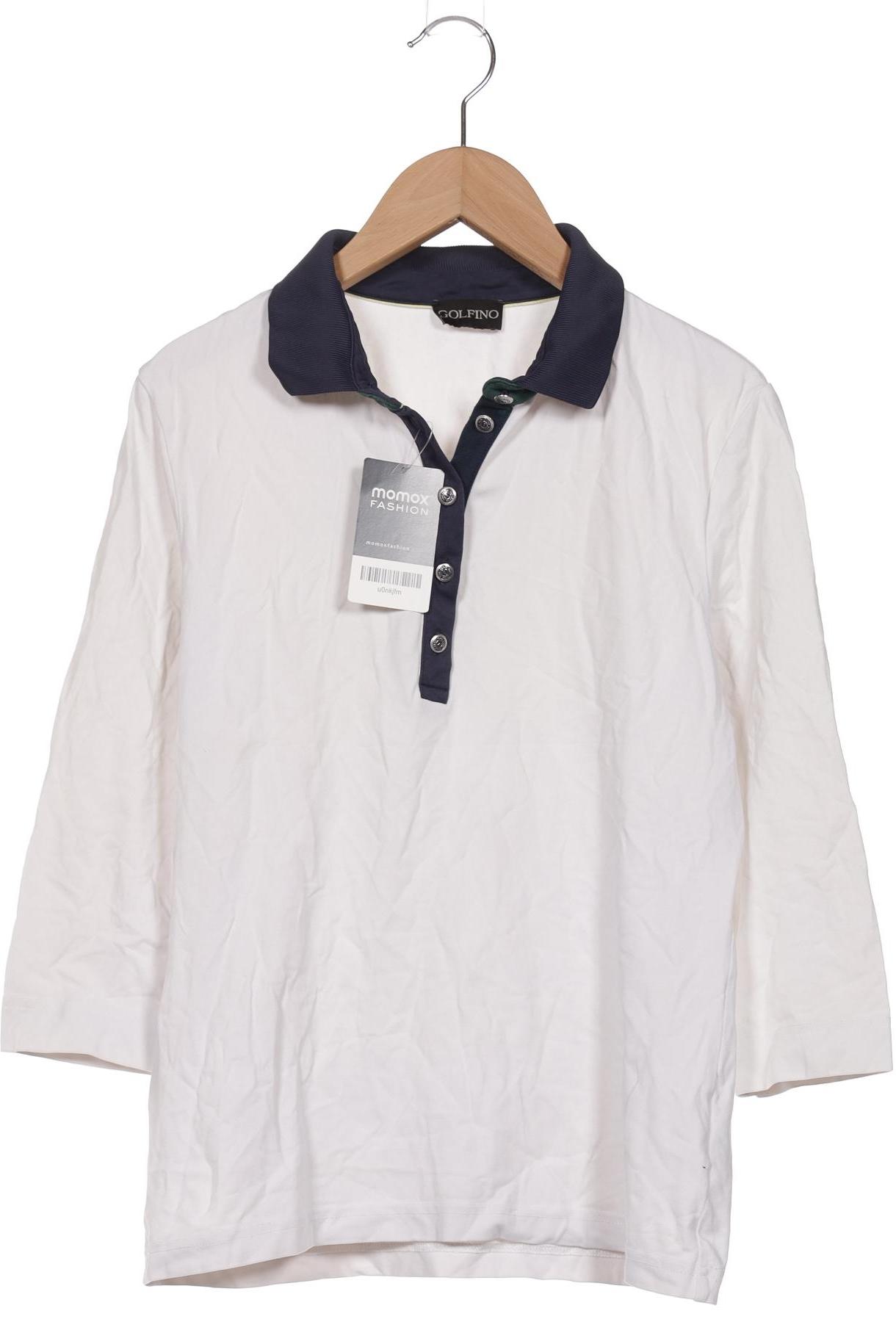 

Golfino Damen Poloshirt, weiß, Gr. 40