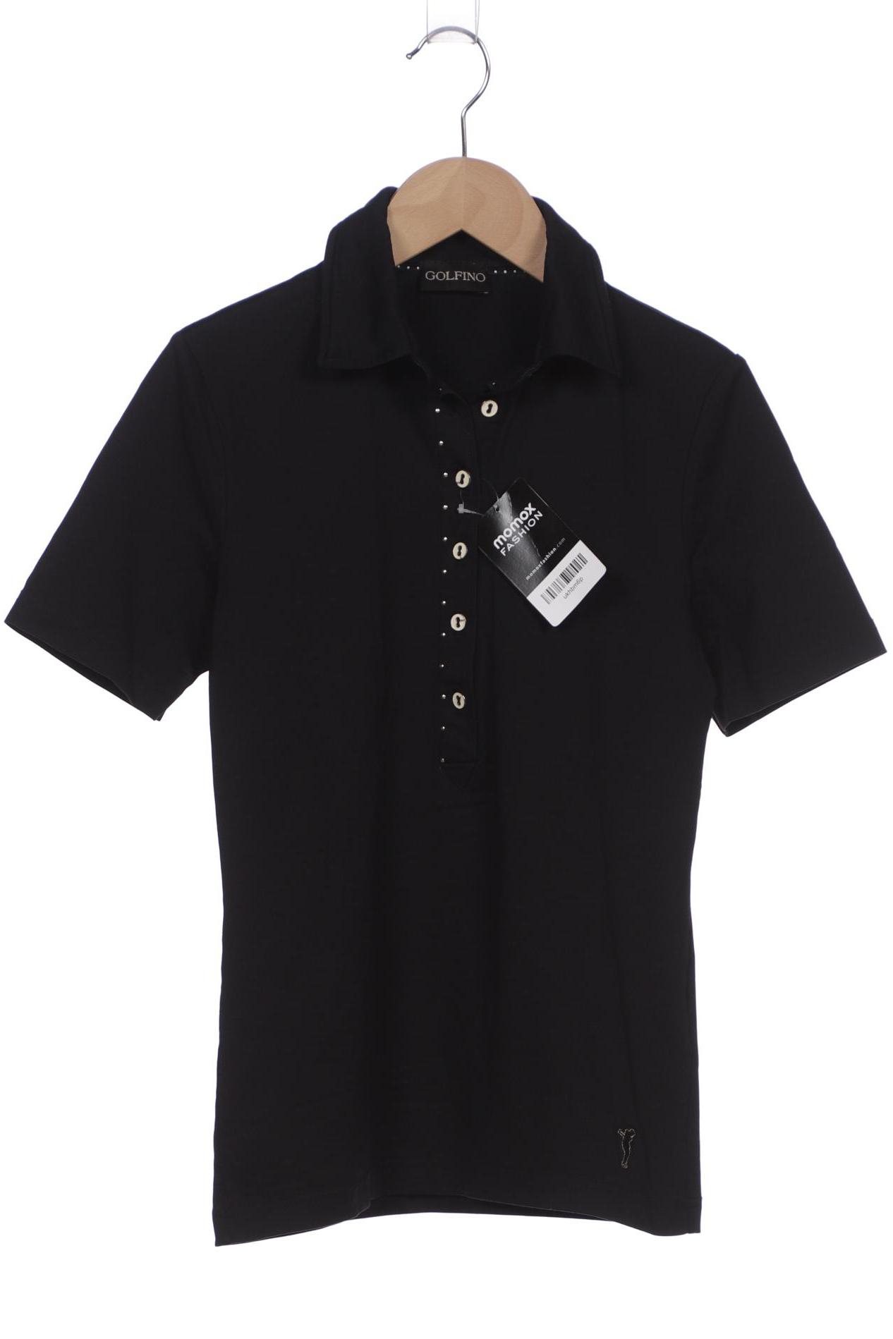 

Golfino Damen Poloshirt, schwarz, Gr. 34