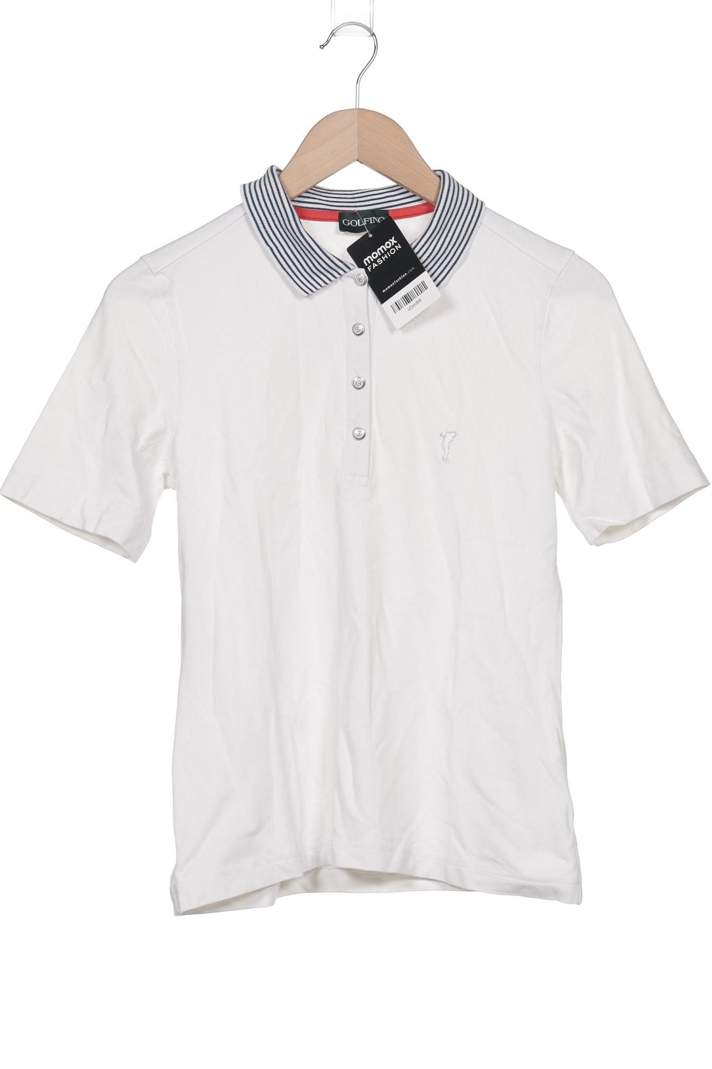 

Golfino Damen Poloshirt, weiß, Gr. 38