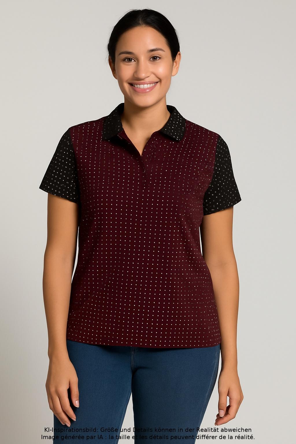 

Golfino Damen Poloshirt, mehrfarbig, Gr. 42
