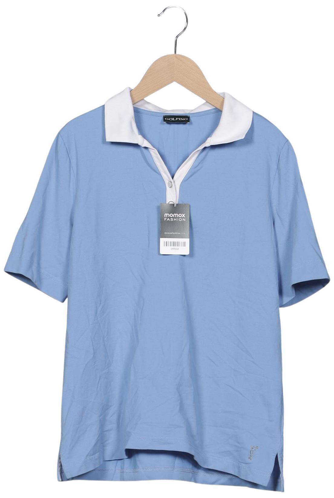 

Golfino Damen Poloshirt, blau, Gr. 42