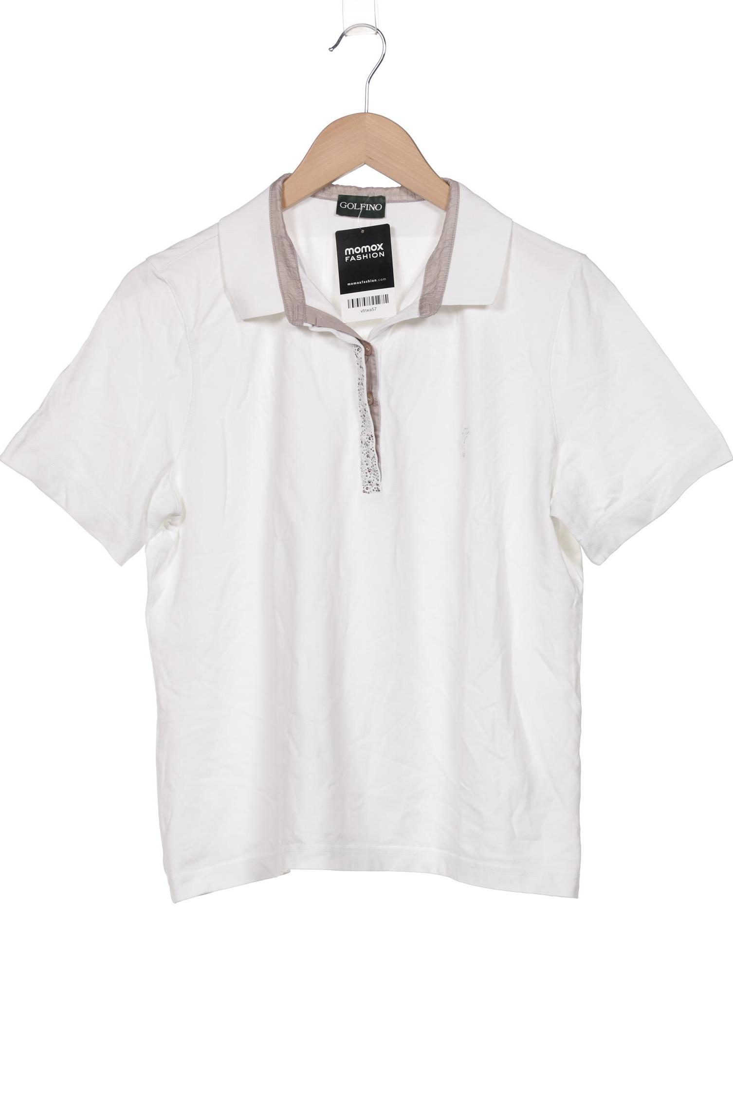 

Golfino Damen Poloshirt, weiß, Gr. 46