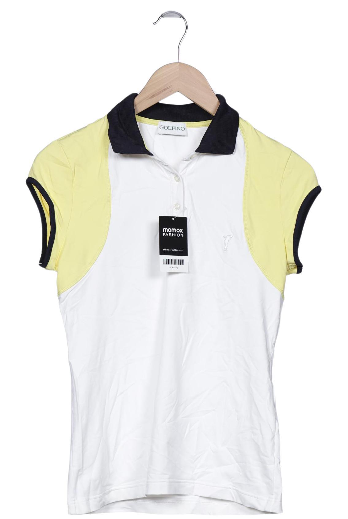 

Golfino Damen Poloshirt, weiß, Gr. 36