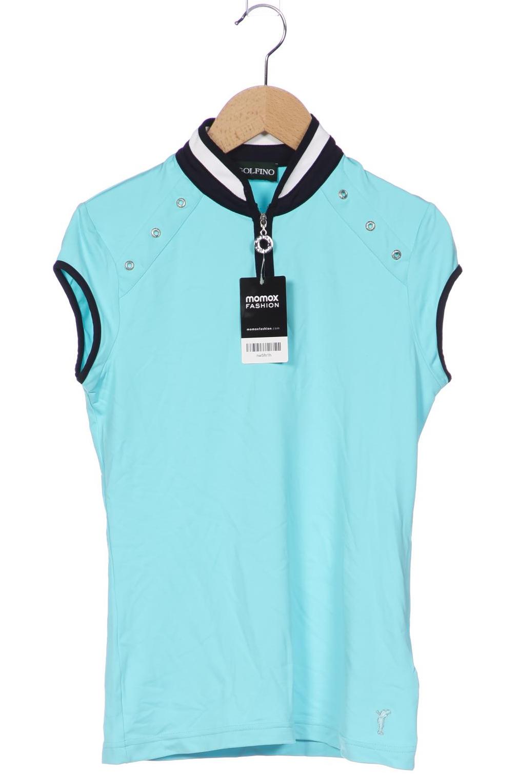 

Golfino Damen Poloshirt, hellblau, Gr. 34