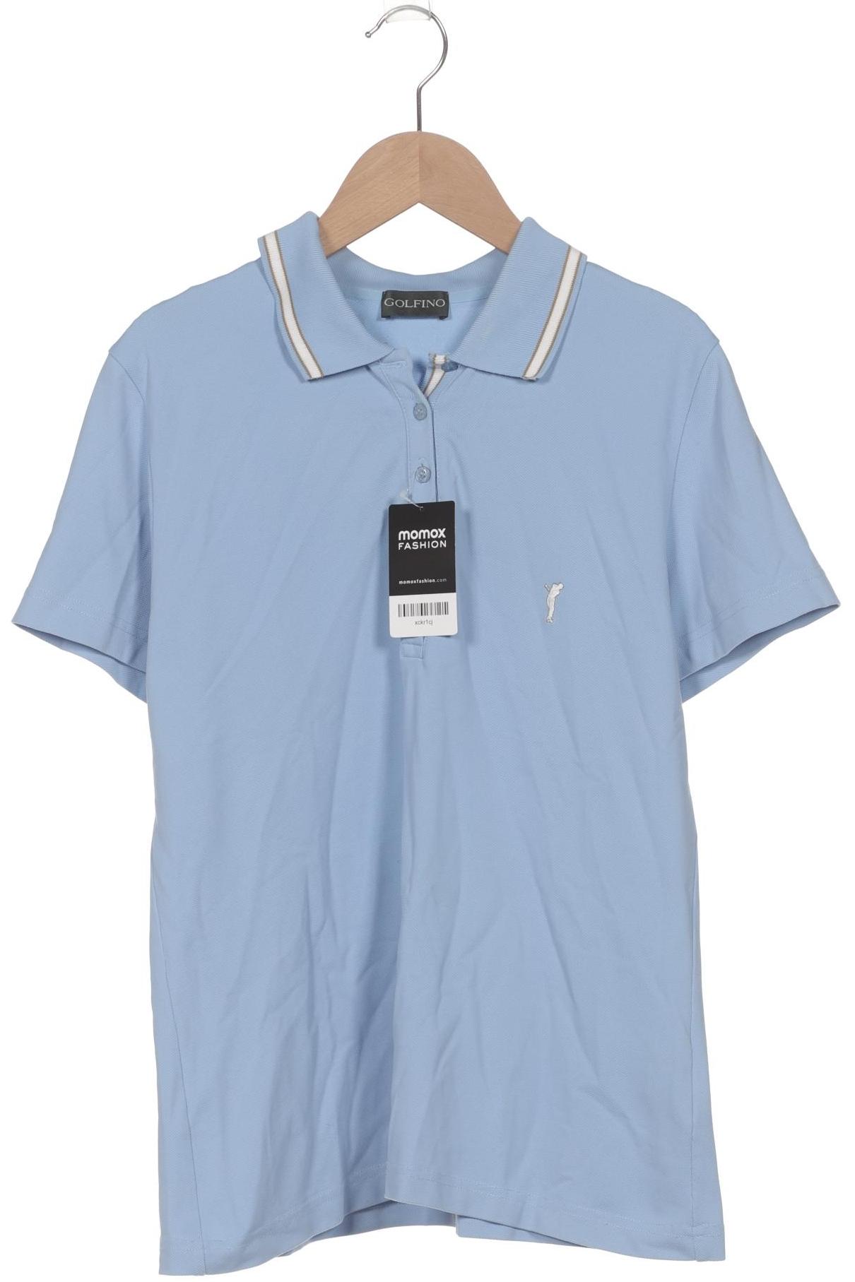 

Golfino Damen Poloshirt, hellblau, Gr. 42