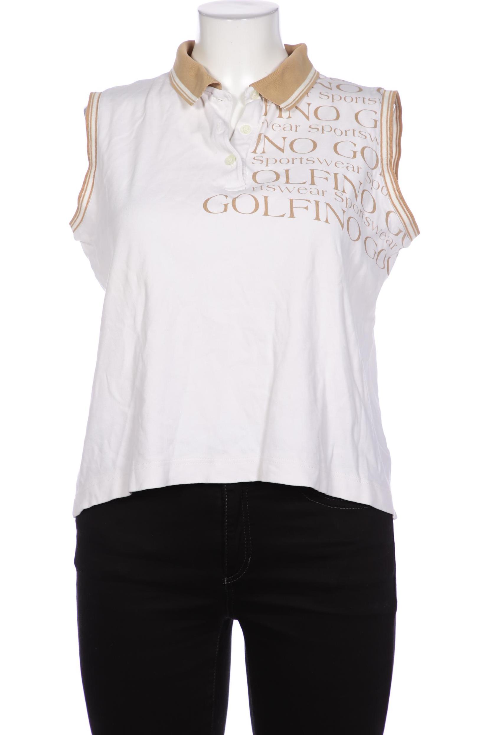 

Golfino Damen Poloshirt, weiß, Gr. 44
