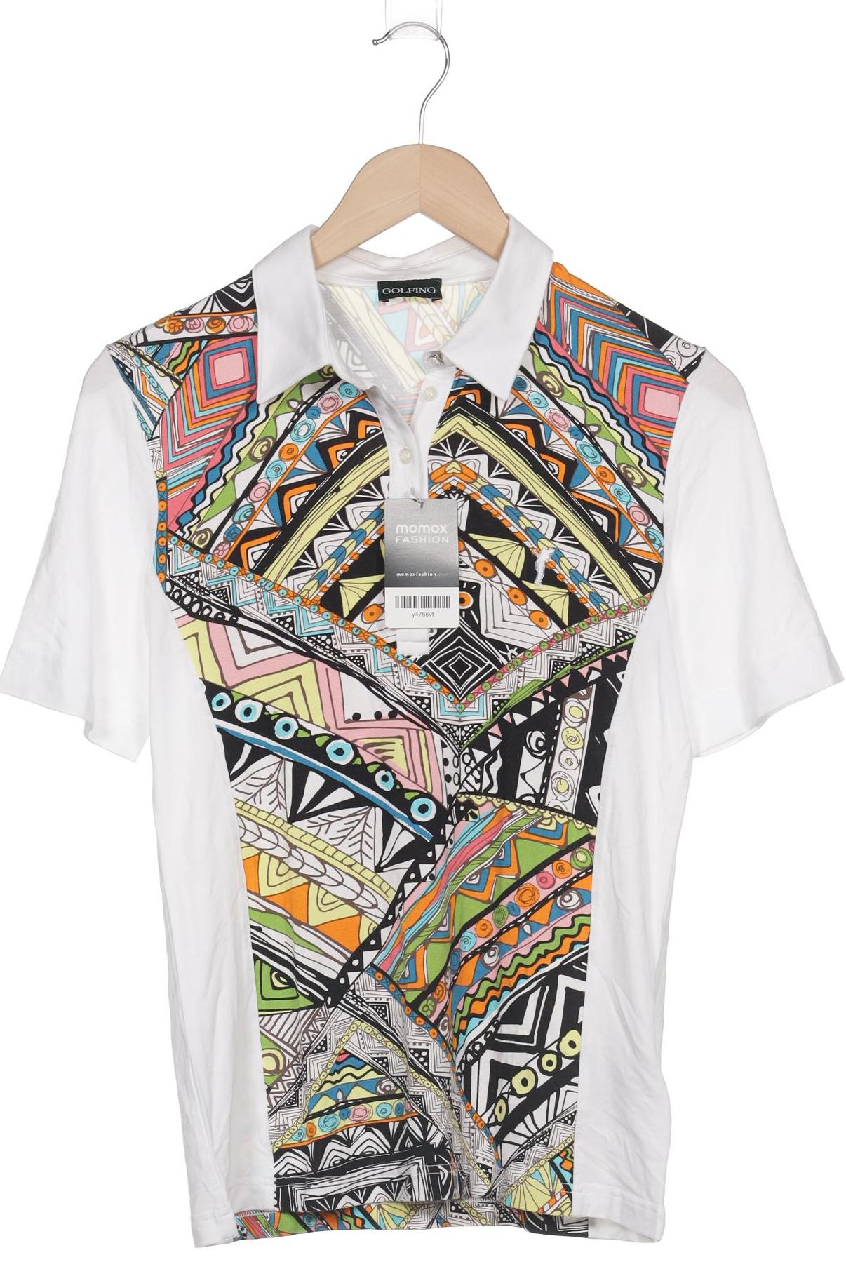 

Golfino Damen Poloshirt, weiß, Gr. 38