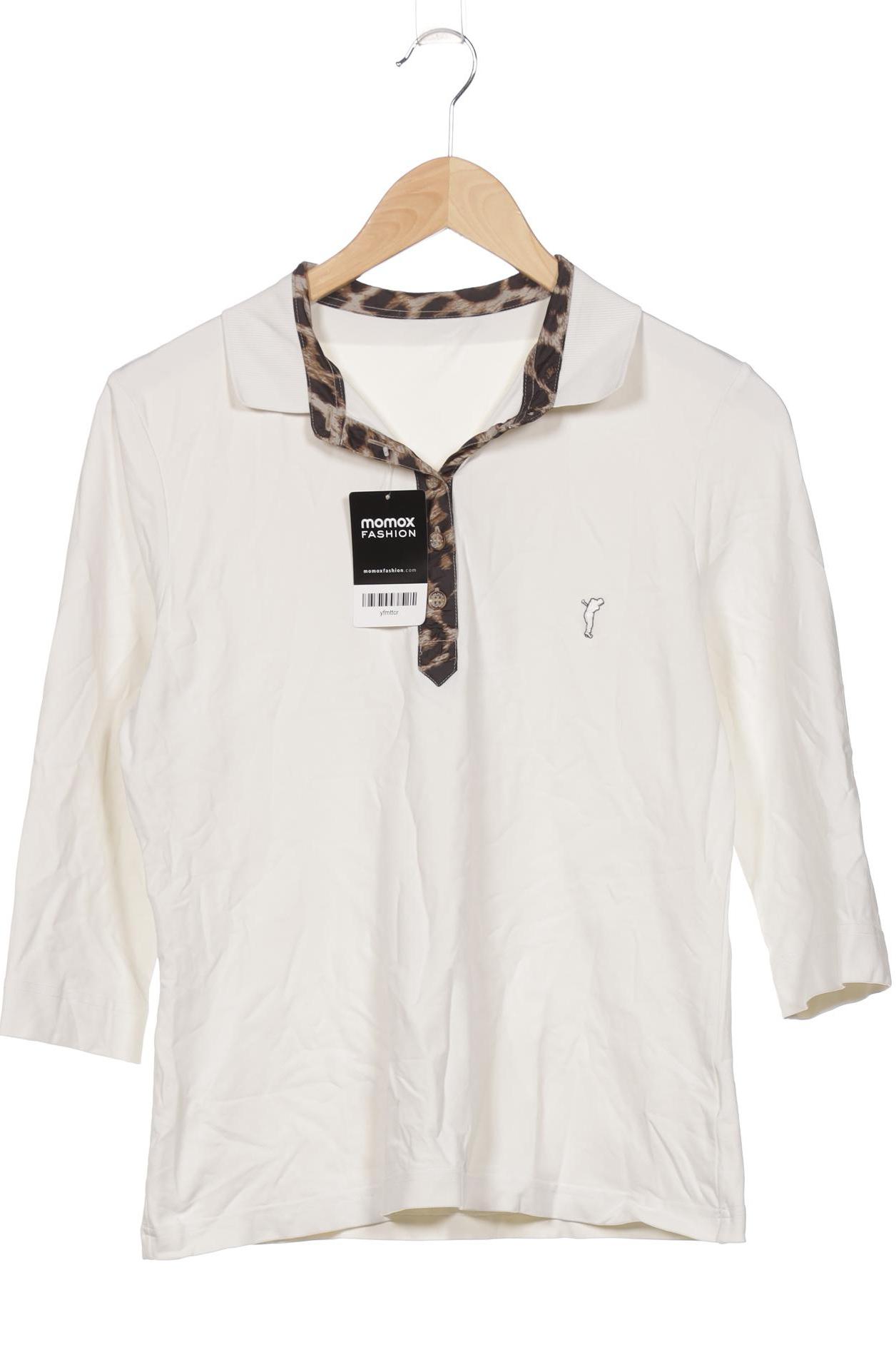 

Golfino Damen Poloshirt, weiß, Gr. 38