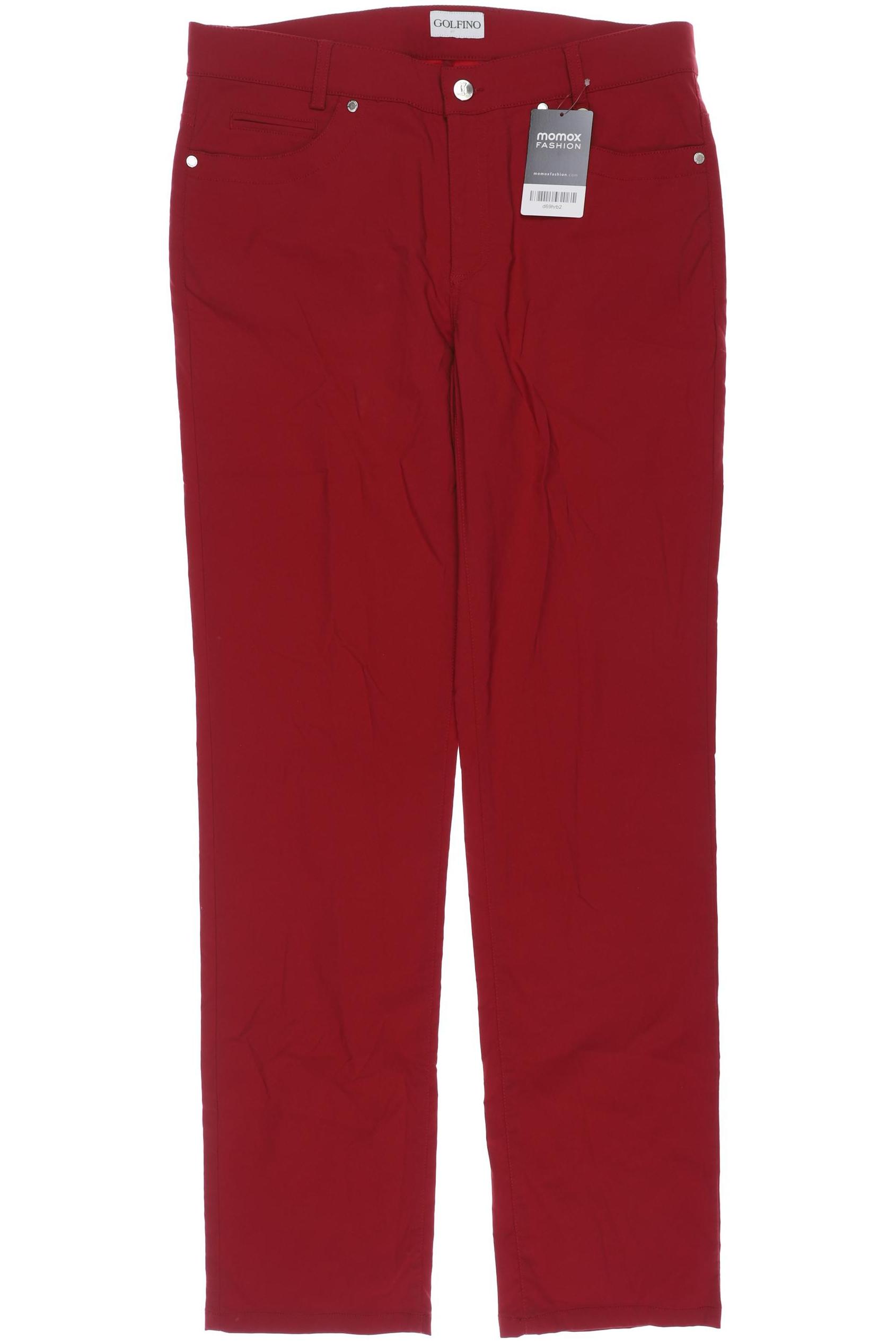 

GOLFINO Damen Stoffhose, rot