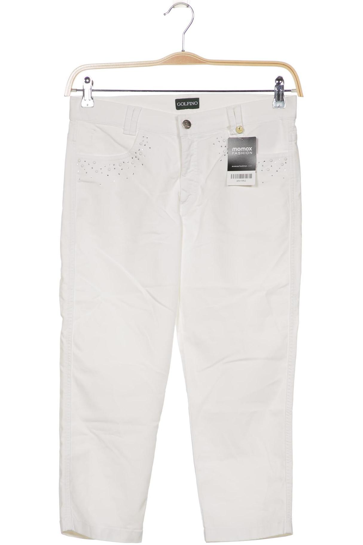 

GOLFINO Damen Stoffhose, weiß