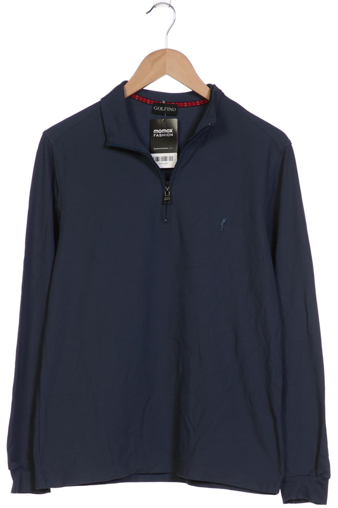 

Golfino Herren Langarmshirt, blau, Gr. 48