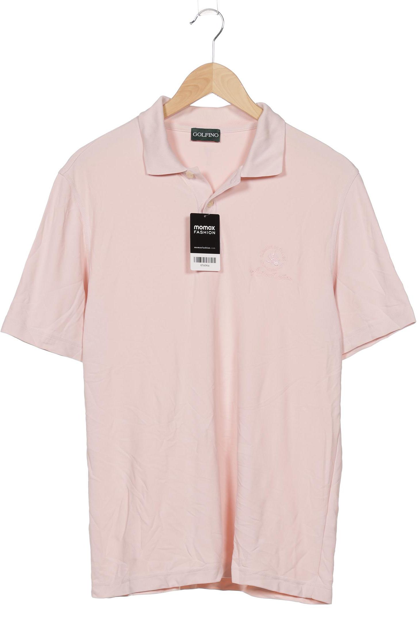 

Golfino Herren Poloshirt, pink, Gr. 48