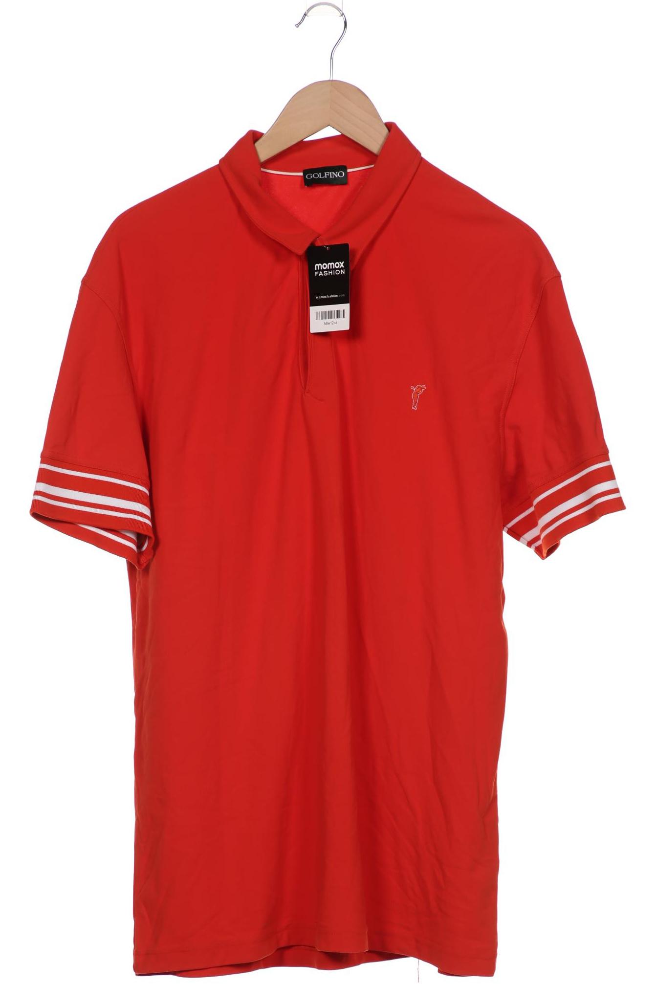 

Golfino Herren Poloshirt, orange, Gr. 56