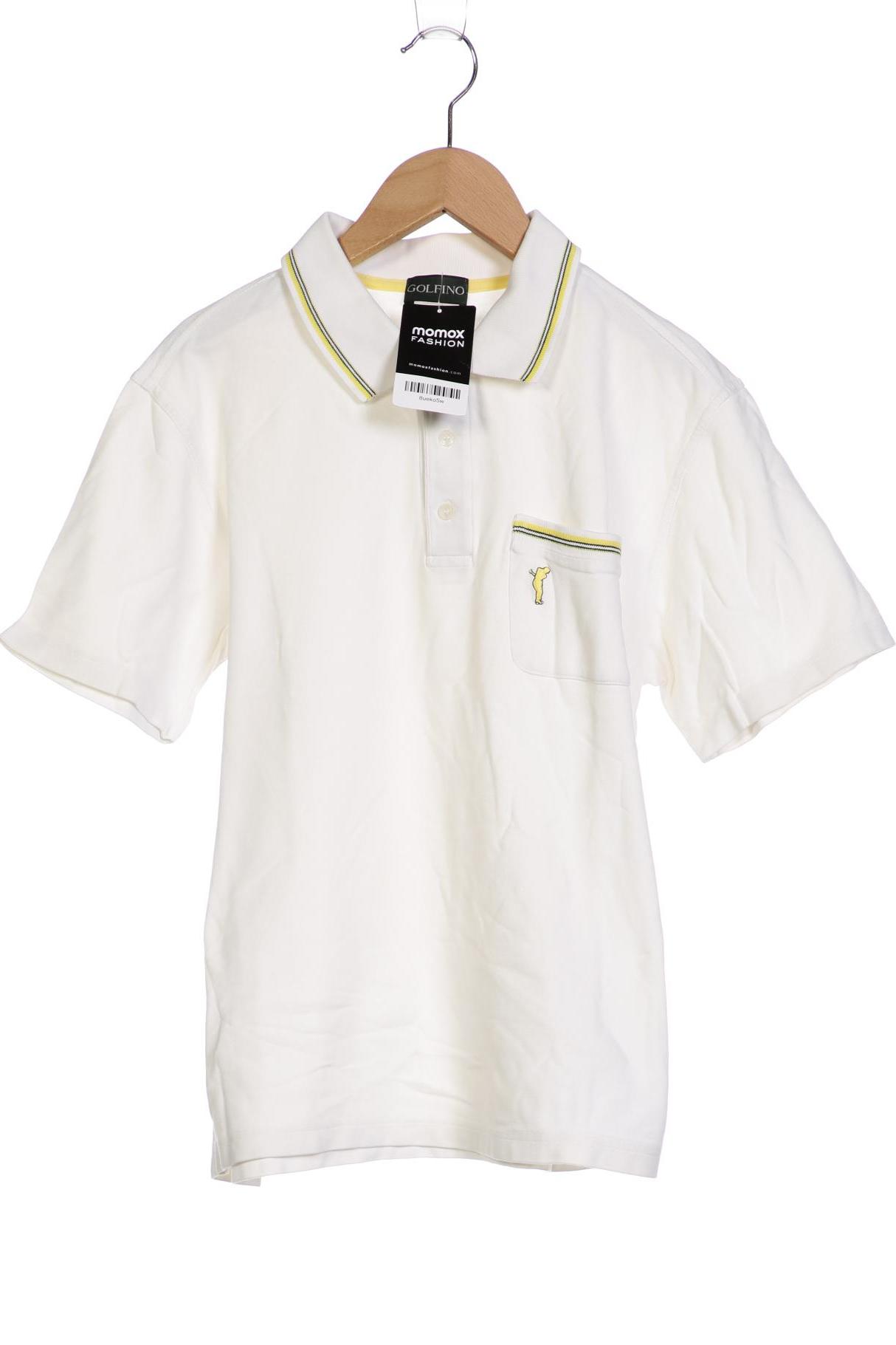 

GOLFINO Herren Poloshirt, cremeweiß