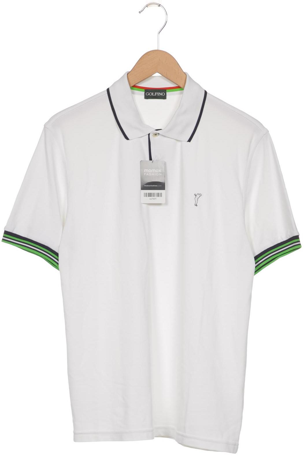 

GOLFINO Herren Poloshirt, weiß