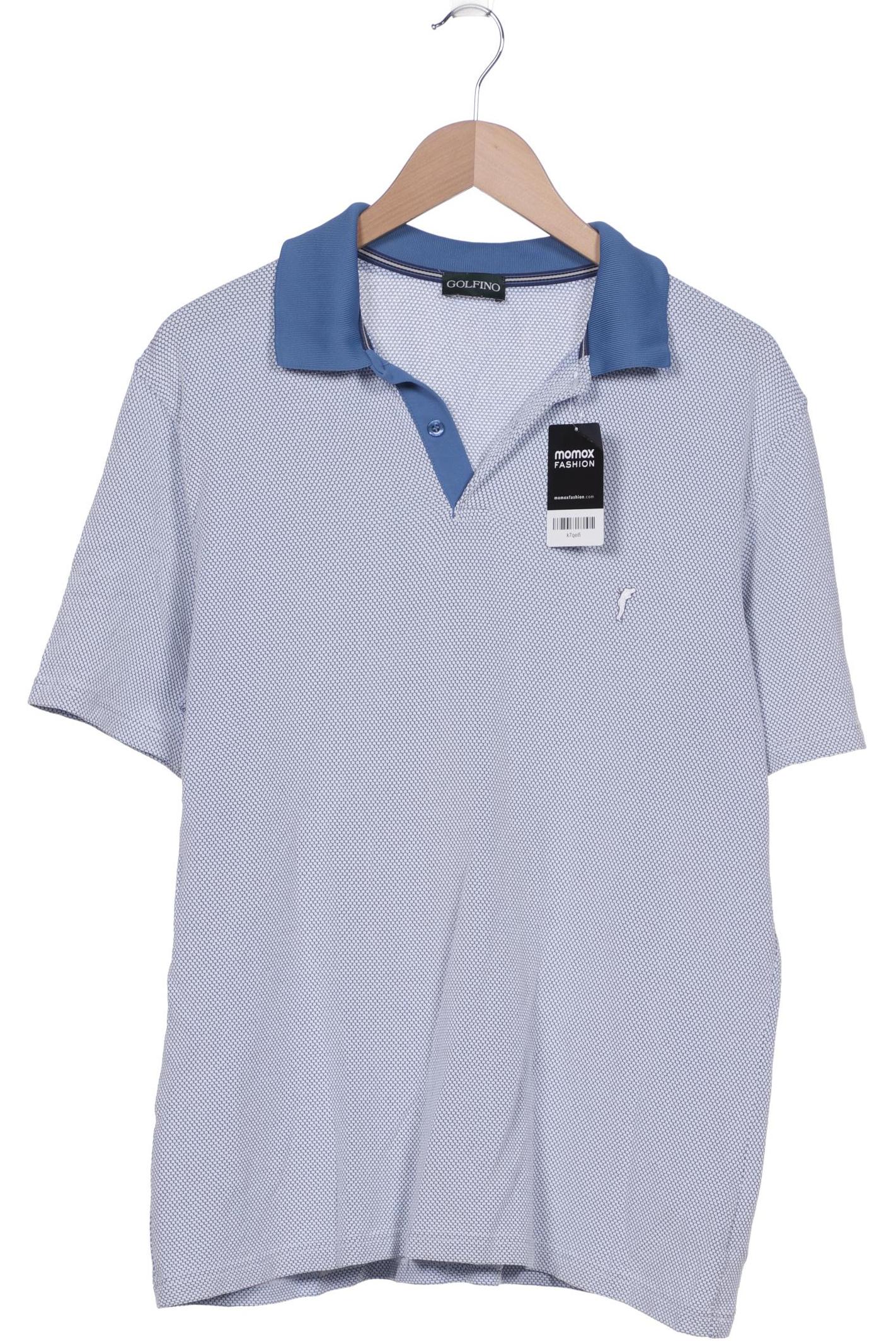 

GOLFINO Herren Poloshirt, blau