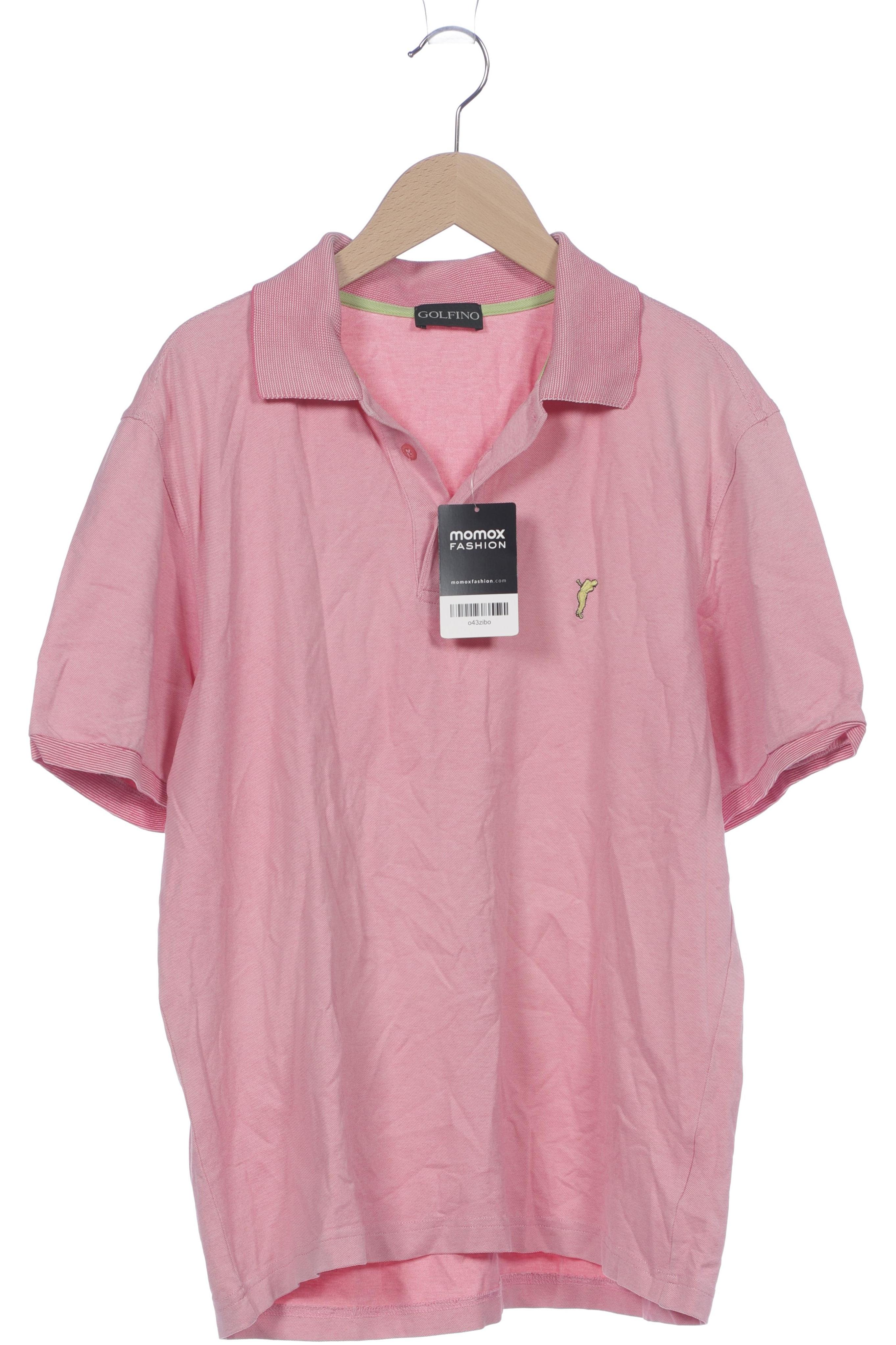 

Golfino Herren Poloshirt, pink, Gr. 48
