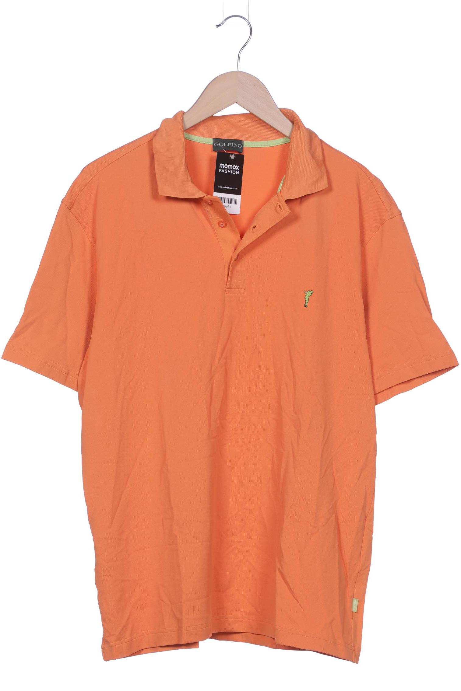 

Golfino Herren Poloshirt, orange, Gr. 56