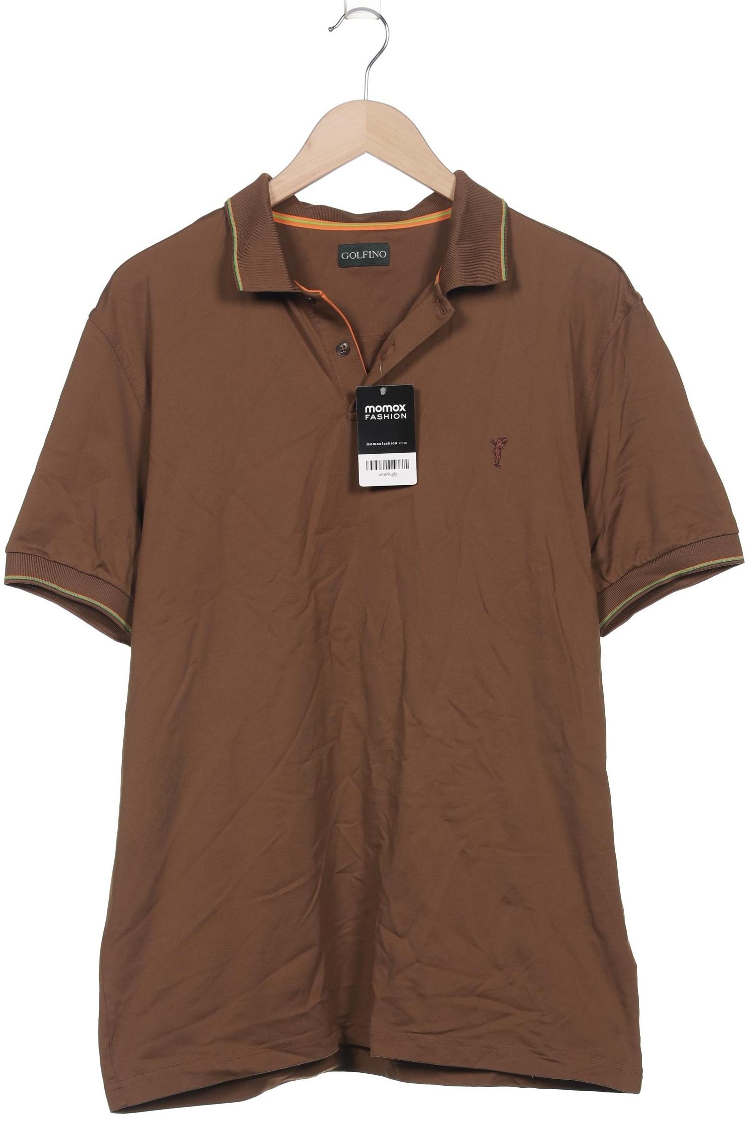 

Golfino Herren Poloshirt, braun, Gr. 54