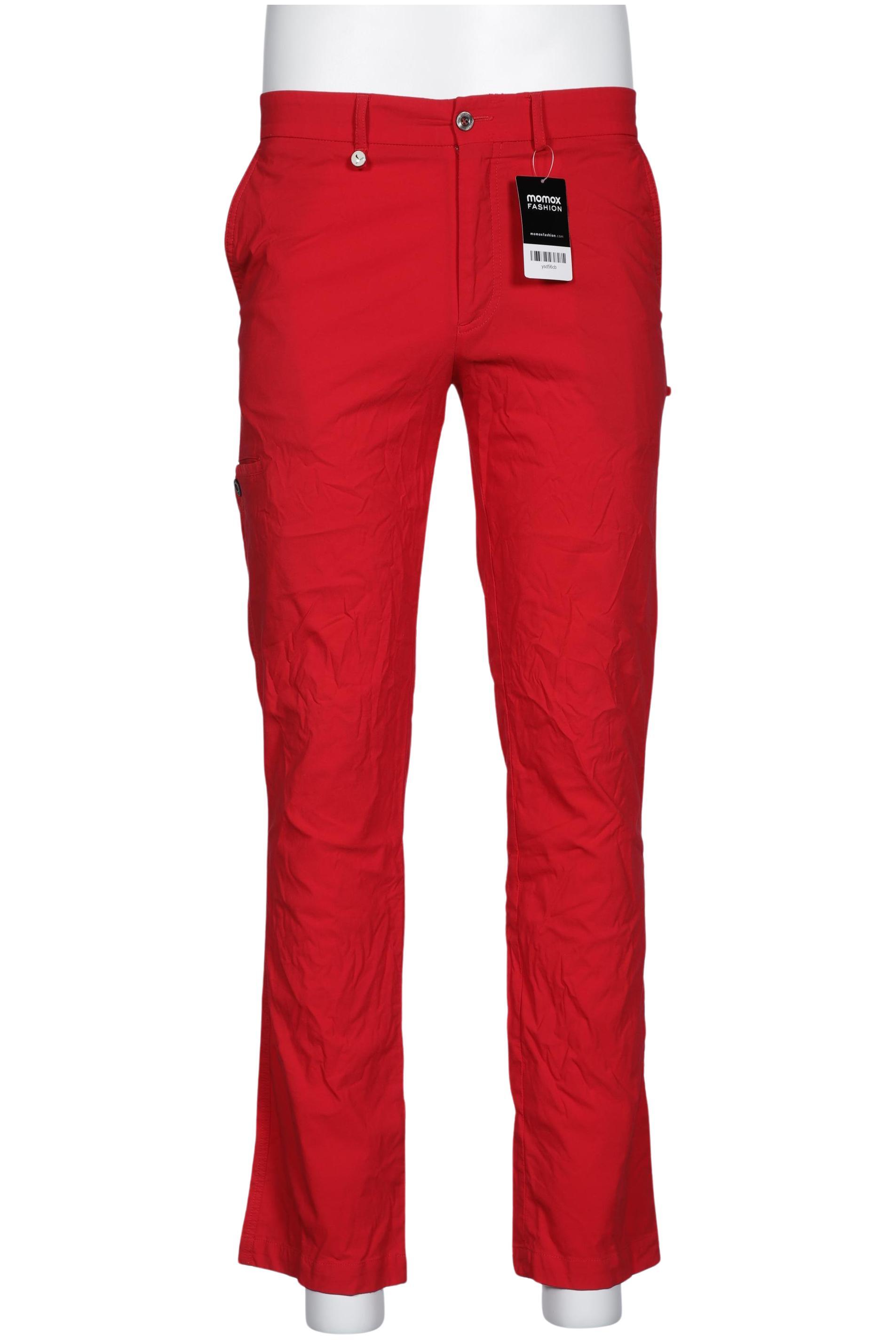 Thumbnail - Golfino Herren Stoffhose, rot, Gr. 33