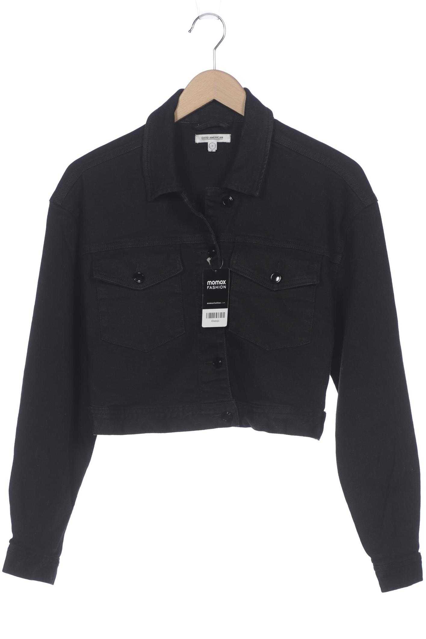 

Good American Damen Jacke, schwarz, Gr. 38