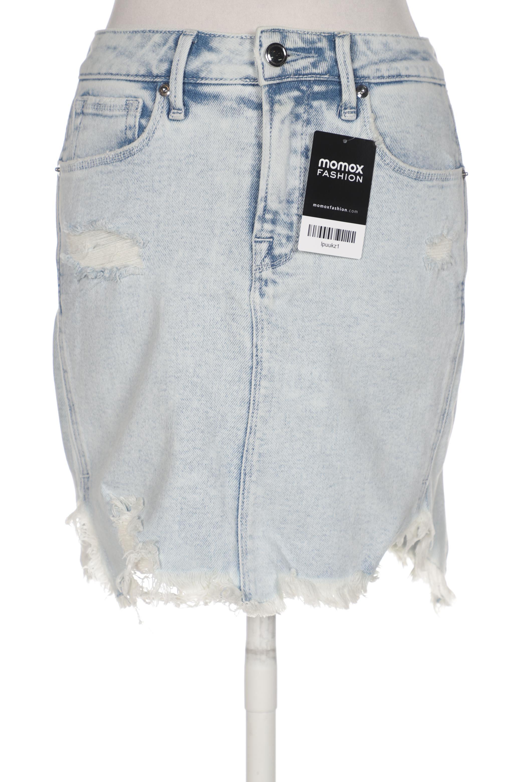 

Good American Damen Rock, hellblau, Gr. 26